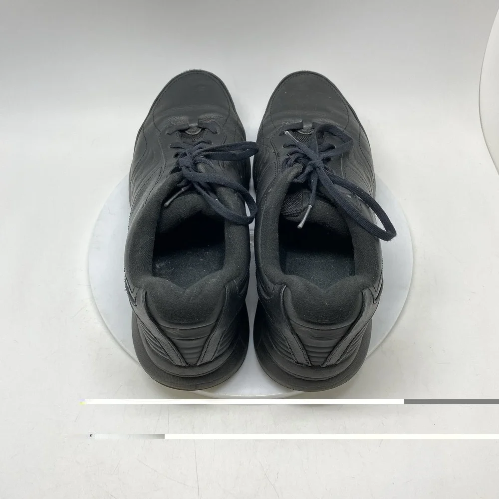 Saucony Omni Walker Shoes Mens 12 Black Leather Walking Comfort S40202-2